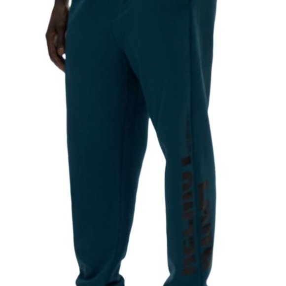 New HELMUT LANG Slim Logo Joggers Men's Size S  Made in Portugal Pants - Picture 4 of 11